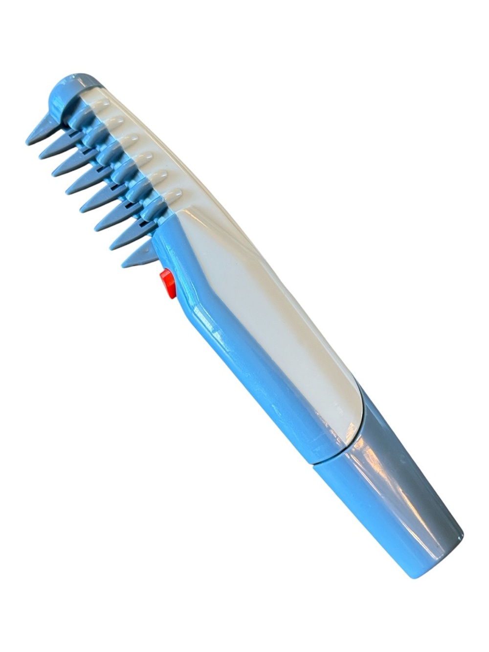 Electric Pet Grooming Comb Gray & White